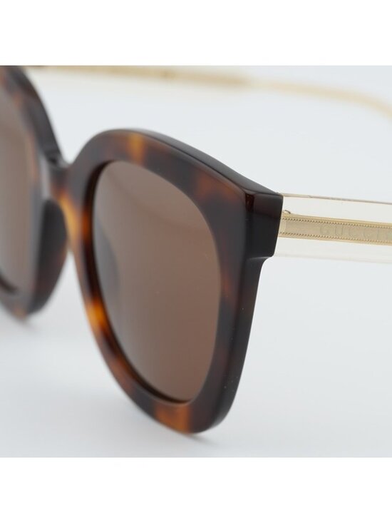 Gucci GG0564S 002 Women Sunglasses Havana Cat Eye Frame, Brown Lenses main image 10